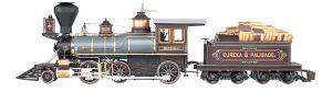 G 2-6-0 Steam Loco Eureka & Palisade/DCC & Sound Ready