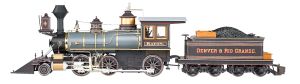 G 2-6-0 Steam Loco D&RG/DCC & Sound Ready