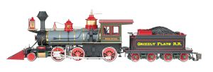 G 2-6-0 Steam Loco Grizzly Flats/DCC & Sound Ready