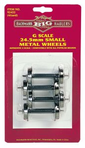 G 24.5mm Small Metal Wheel Set/4pk