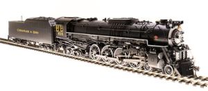 HO P3 C&O J3a 4-8-4 #610 Steam Loco/In-Service DC/DCC Smoke - Emery Distributors HO P3 C&O J3a 4-8-4 #610 Steam Loco/In-Service DC/DCC Smoke - Emery Distributors