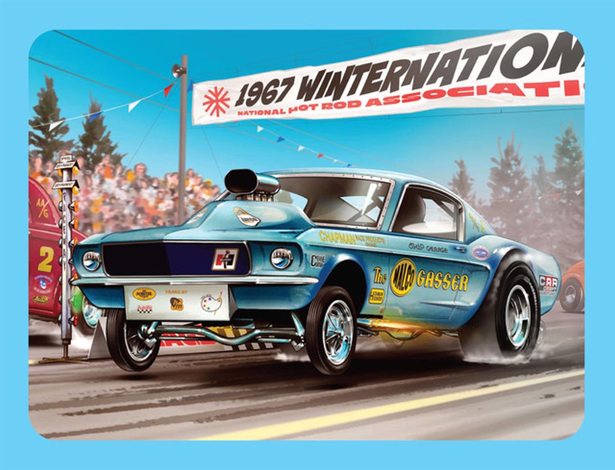 TARIFF Ohio George Malco Gasser Mustang (Collectors Tin) Ski