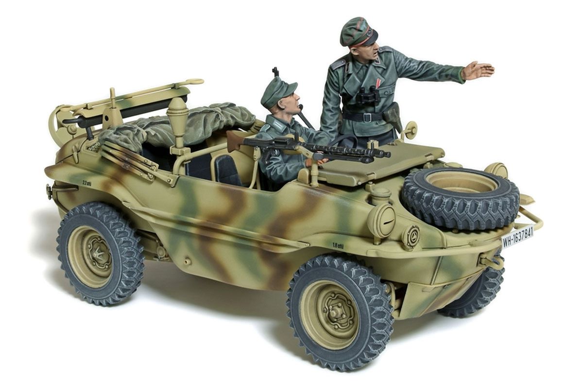 1/35 German Schwimmwagen Type 166 (Wide Wheel Version)