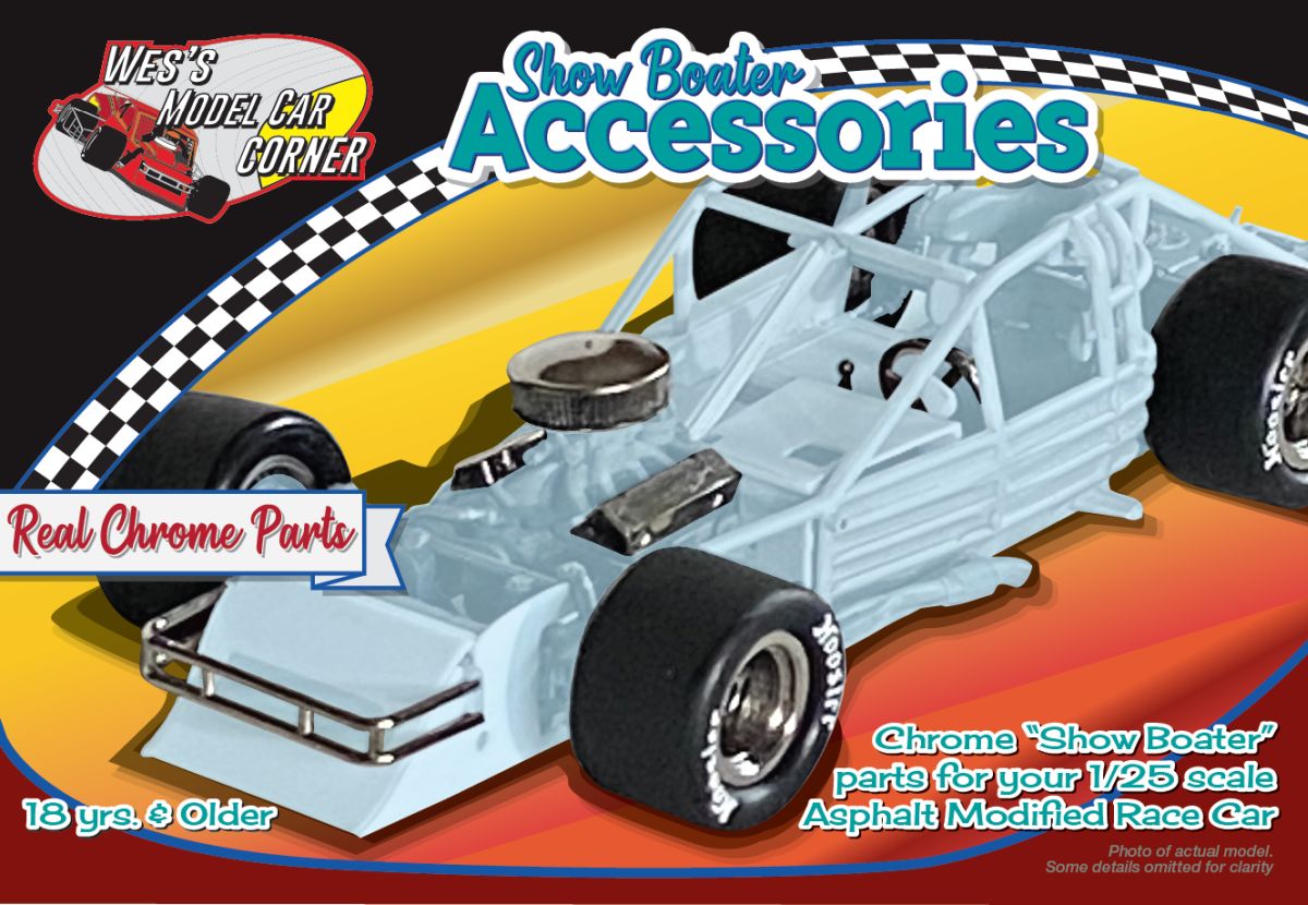 Asphalt Modified Chrome Accessory kit Ages 18+